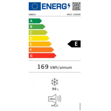Omnys WNCF-100EMD Καταψύκτης Μπαούλο 100lt